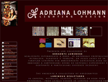 Tablet Screenshot of adrianalohmann.com